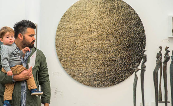 Affordable Art Fair, London Hampstead 2017 in London, England