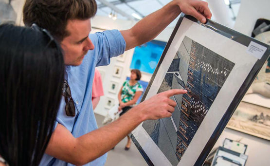 Affordable Art Fair, London Hampstead 2017 in London, England